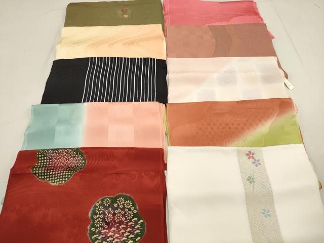 平和屋着物★和装小物　上質な帯揚げ　10枚セット　逸品　CAAK2734xe 平和屋着物☆和装小物 上質な帯揚げ 10枚セット 逸品 CAAK2734xe 平和屋