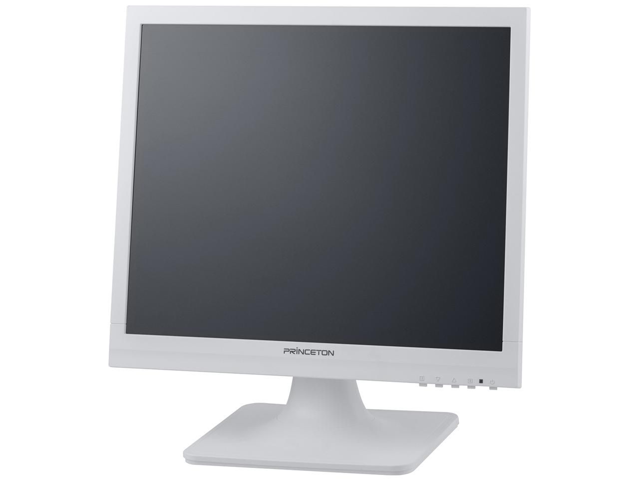 【新品・2営業日で発送】PRINCETON プリンストン PTFWLT-17 17.0型 カラー液晶ディスプレイ 1280×1024 スピーカー搭載 D-sub DVI ホワイト系