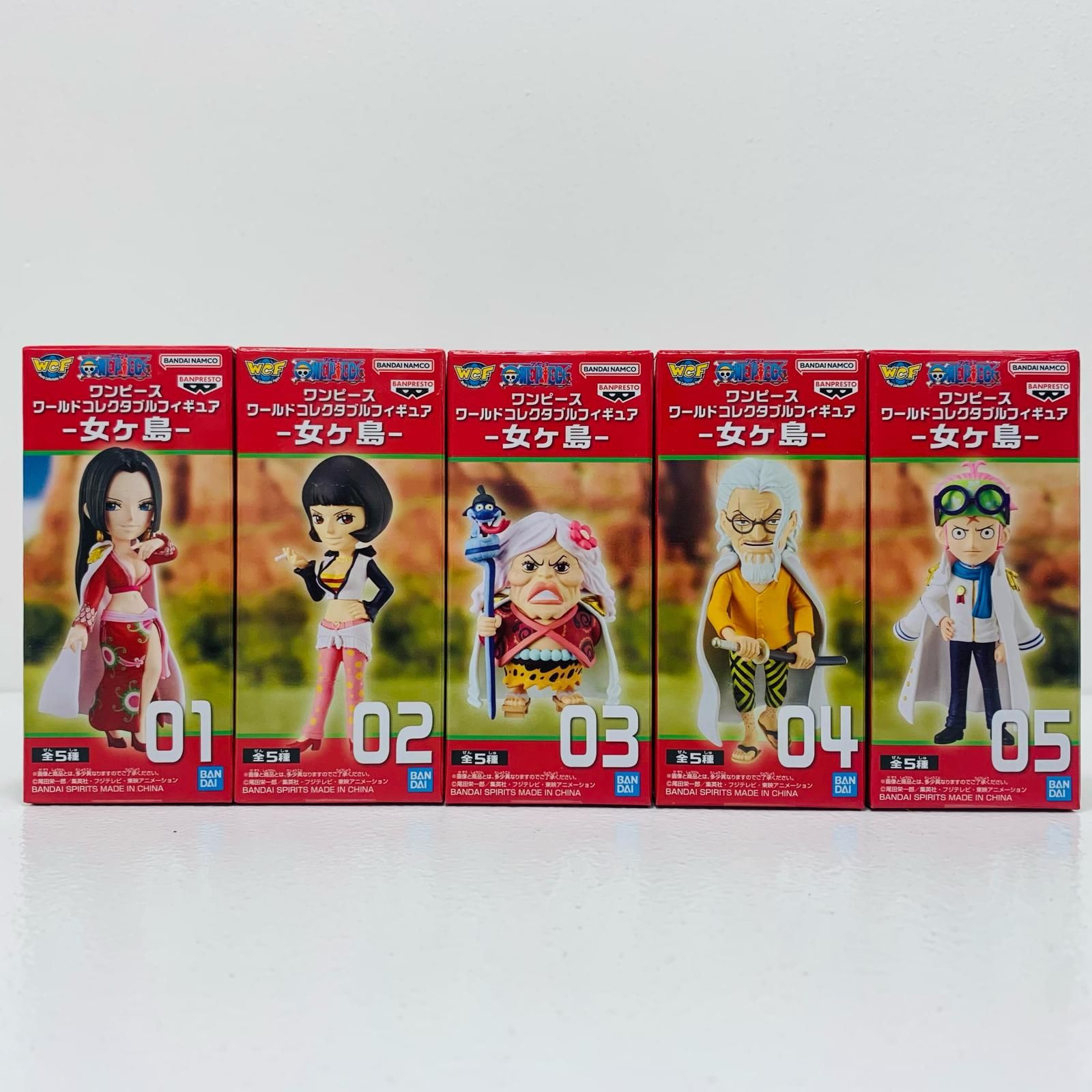 中古 全5種セット「ワンピース」WCF-女ヶ島- - メルカリ