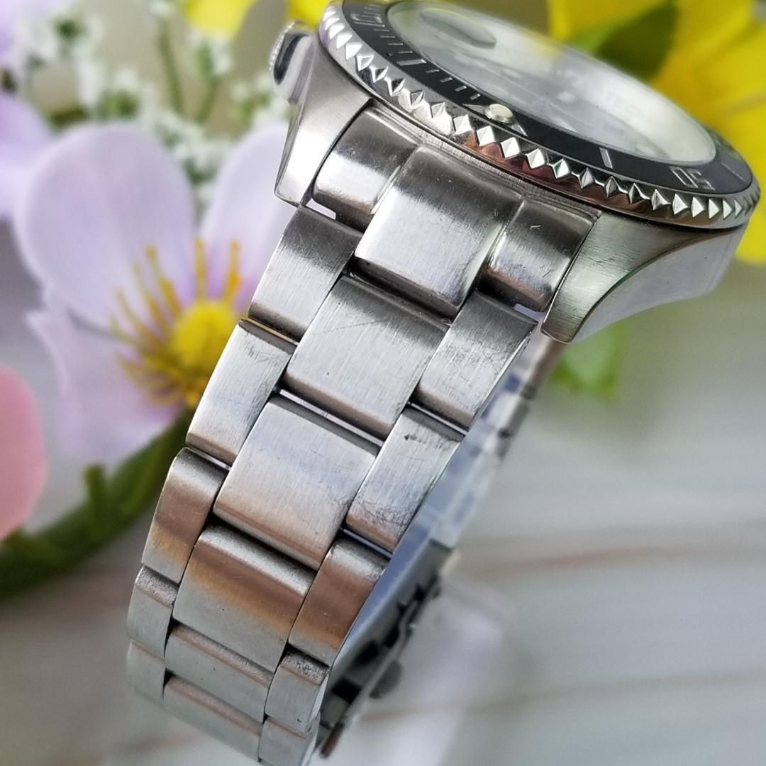 稼働 CITIZEN 腕時計 ダイバー デイデイト 回転ベゼル メンズ1021 CITIZEN - 稼働 CITIZEN 腕時計 ダイバー デイデイト 回転ベゼル