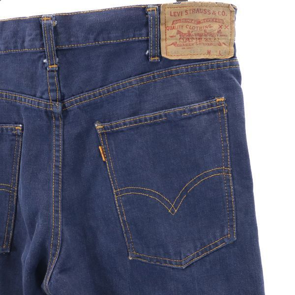 70s リーバイス 646 0517 デニムパンツ w34 Levi's オレンジタブ ビッグE 42TALON ヴィンテージ メンズ  R221117