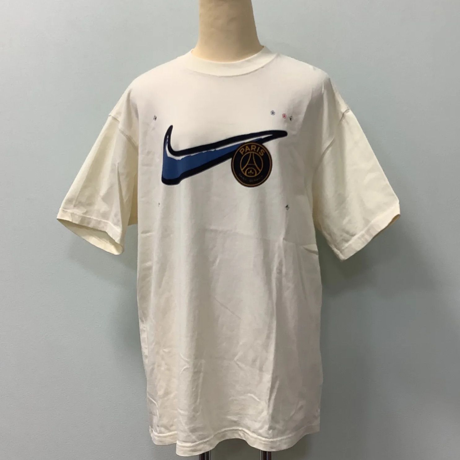 Nike パリ・サンジェルマン　ティアゴシルバ　選手半袖シャツ　支給品 Nike パリ・サンジェルマンティアゴシルバ選手半袖シャツ支給品
