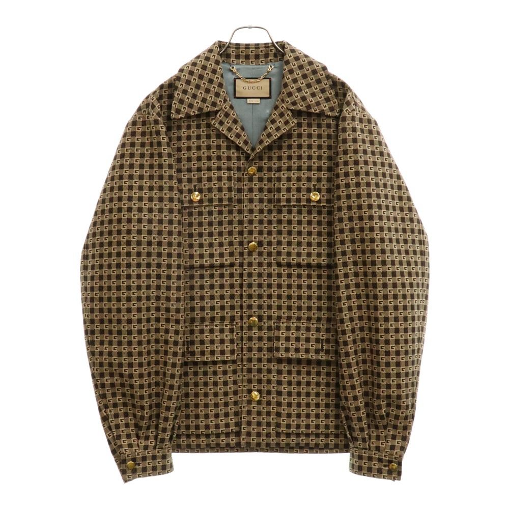 極美品✨️GUCCI クロップドミリタリージャケット ゴールドボタン イタリア製 brand-td-store_00004968