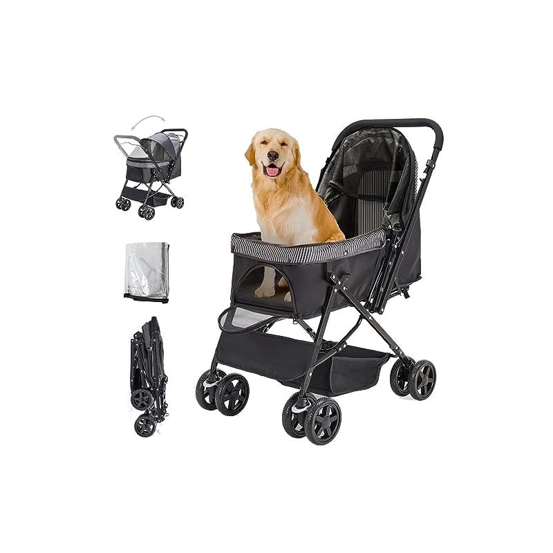 ペットカート 超軽量型 [ ワンタッチで折りたたみ可能 ] 開閉可能な屋根タイプ AP LAB 公式 ］ ペットカート 超軽量型 [ ワンタッチで