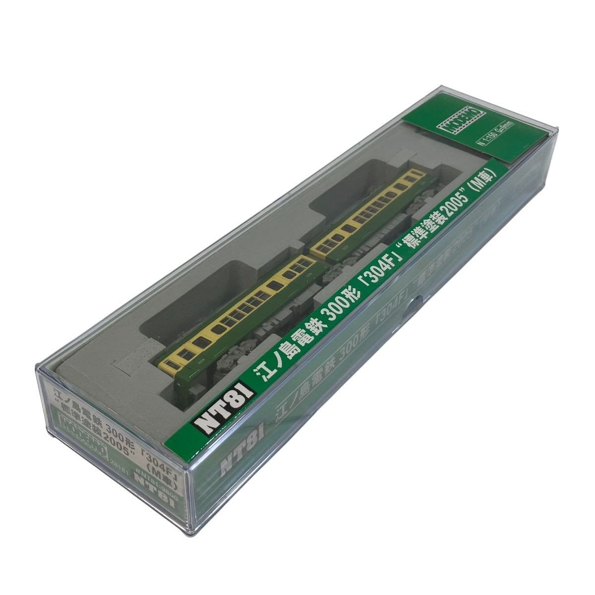モデモ NT81 江ノ島電鉄300形 304F 標準塗装2005 M車 モデモ NT81 江ノ島電鉄300形 304F 標準塗装2005 M車