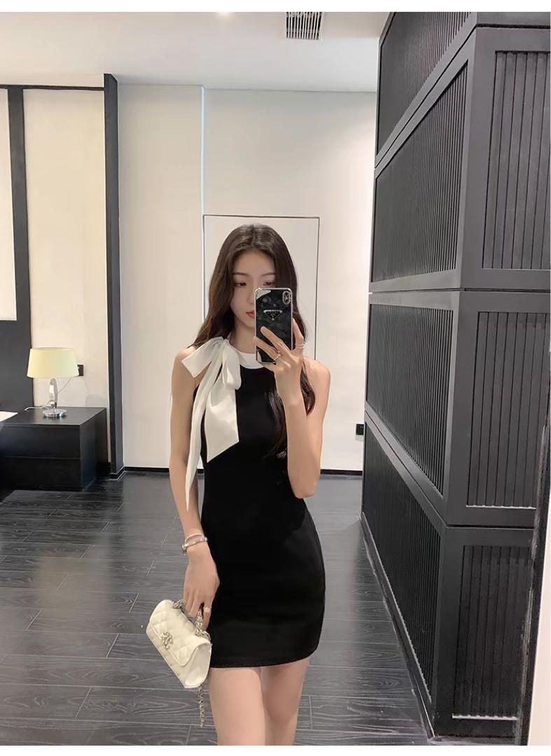 ♥ セクシー ノースリーブミニワンピース 春夏 お出かけ 結婚式
