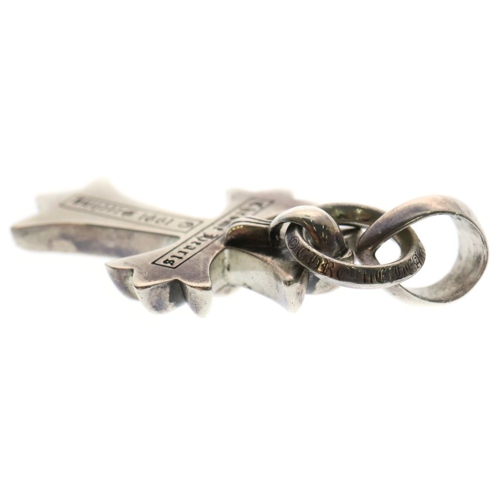 クロムハーツ　ネックレス　クロス　シルバー CHROME HEARTS (クロムハーツ) CH CRS SML W/BALE Wベイル