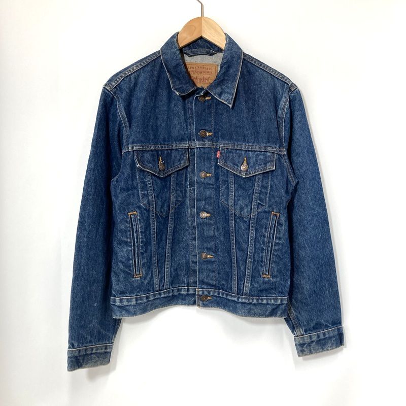 Levis リーバイス デニムジャケット 70506-0216 ジージャン Gジャン 古着 カジュアル サイズ36 Sサイズ相当 インディゴ アウター A14443◆