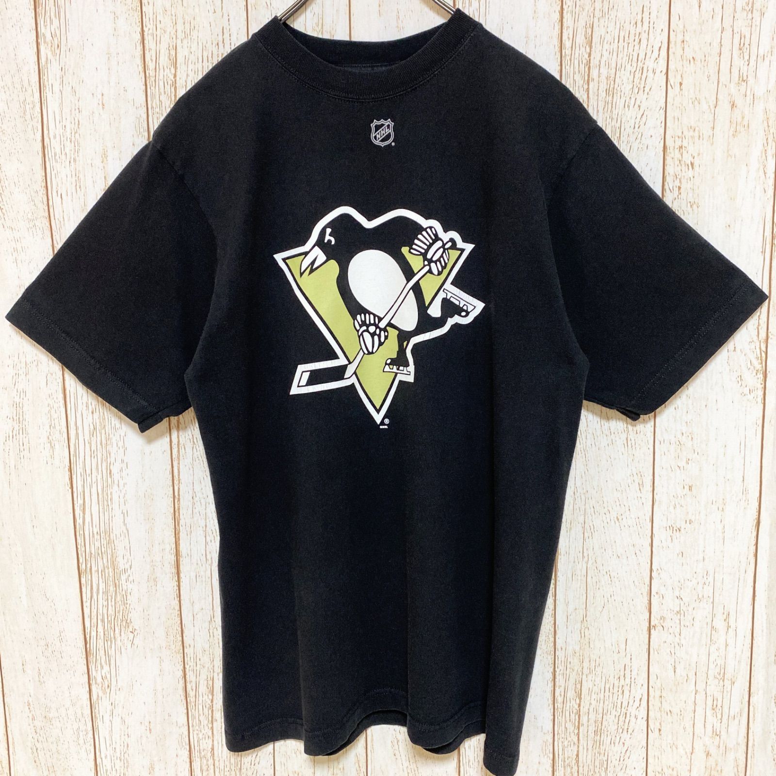 リーボック NHL ピッツバーグ・ペンギンズ ゲリン プリント Tシャツ M