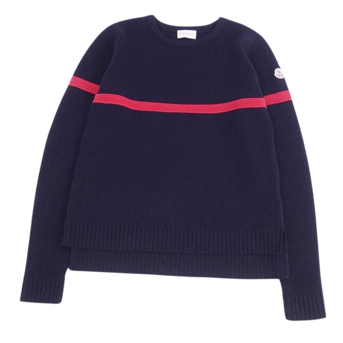 美品 モンクレール MONCLER ニット セーター ロングスリーブ 長袖 