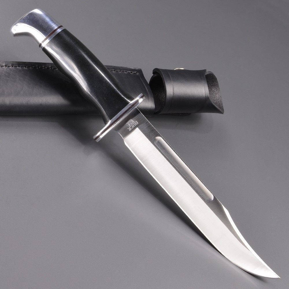 BUCK ハンティングナイフ 0120BKS-B ジェネラル ブラック 18歳以上