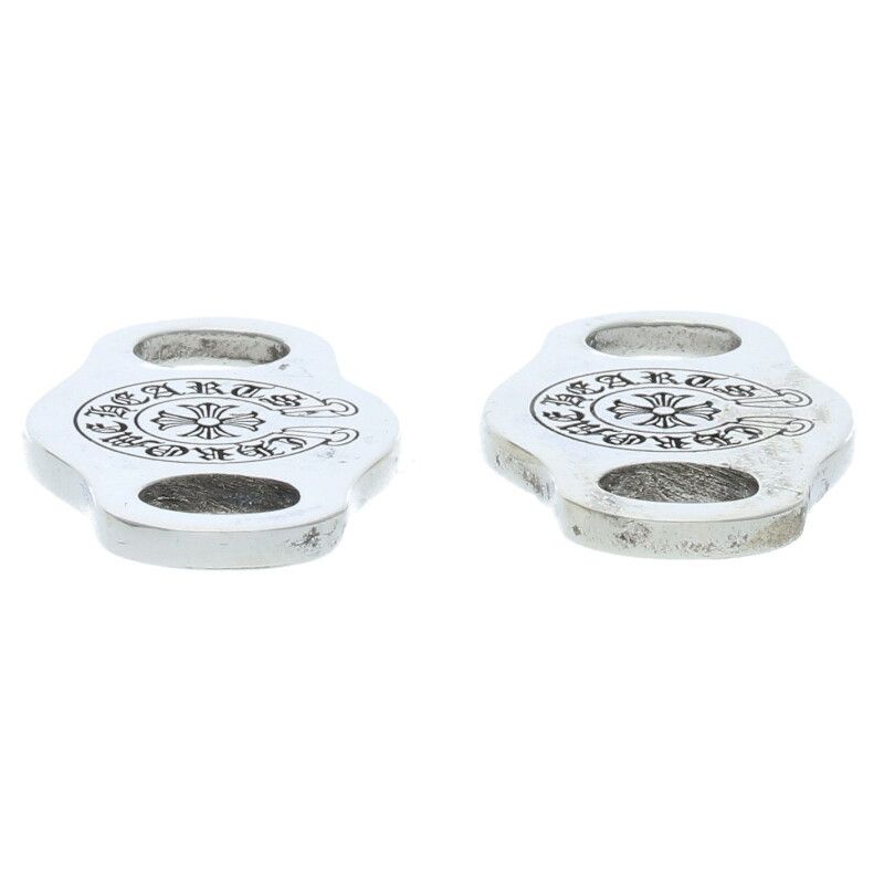 Chrome Hearts クロムハーツ シューレース シルバー 2個セットV1