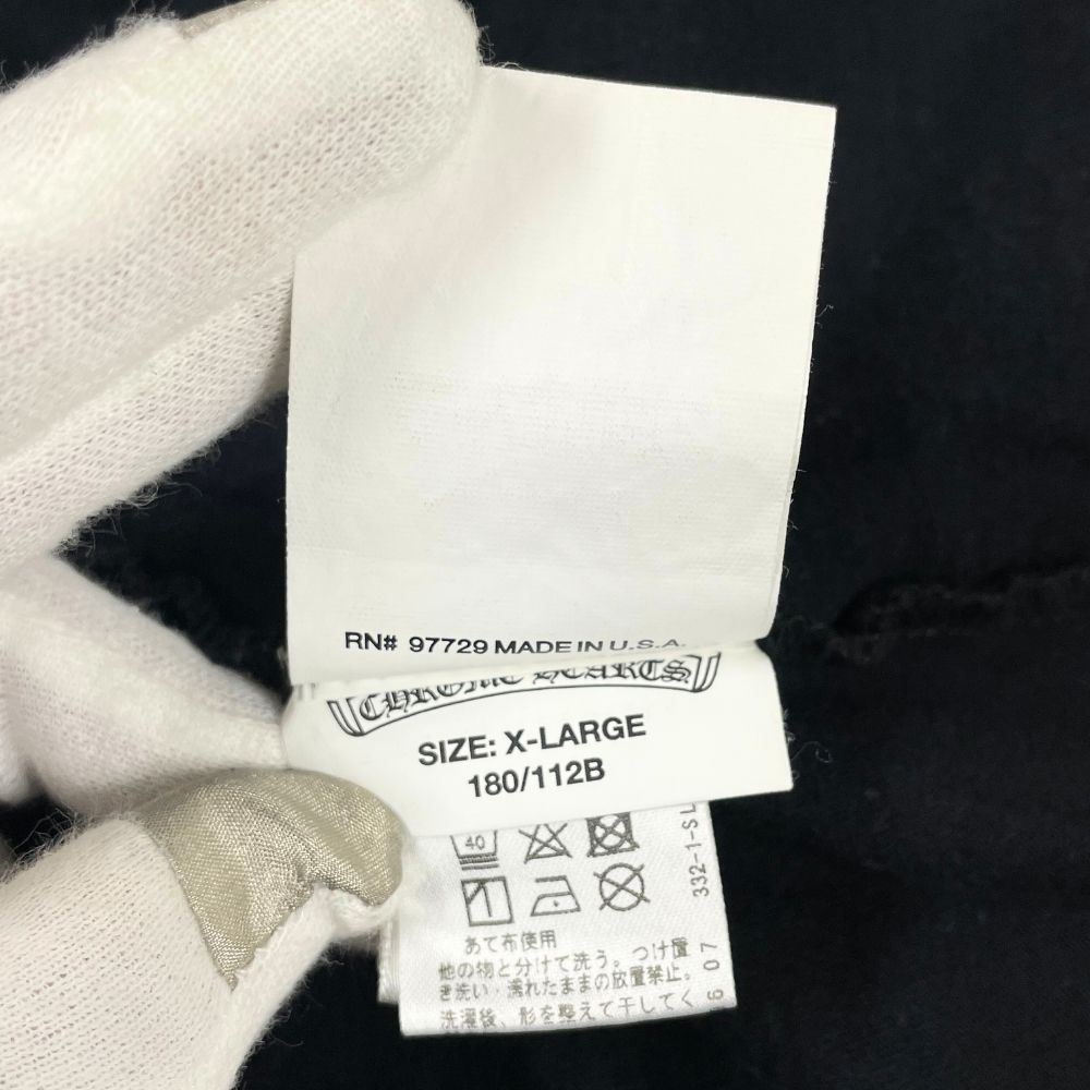 クロムハーツ ネック&袖プリント Tシャツ CHROME HEARTS クロムハーツ Neck Logo S/S Tee ネック ロゴ