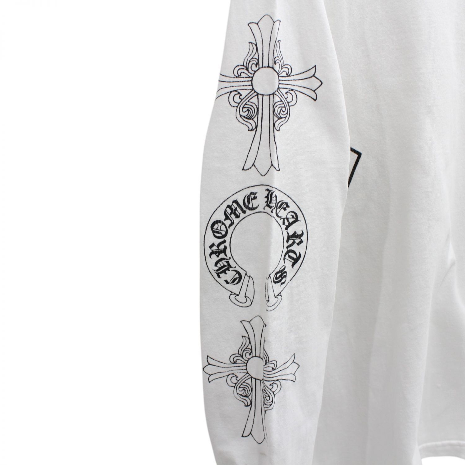 中古】 CHROME HEARTS クロムハーツ オールド マルチロゴ サイドロゴ 