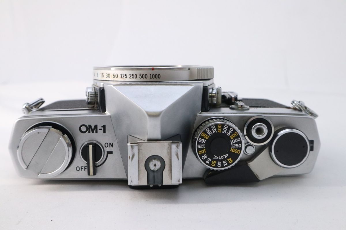 Olympus オリンパス OM-1 シルバーボディ MFフィルムカメラ (f02109