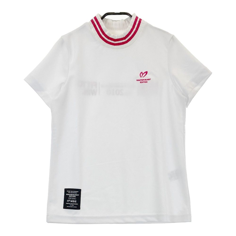 サイズ 1 MASTER BUNNY EDITION マスターバニーエディション モデル 半袖Tシャツ ホワイト系 240101533691 ゴルフウェア レディース ストスト