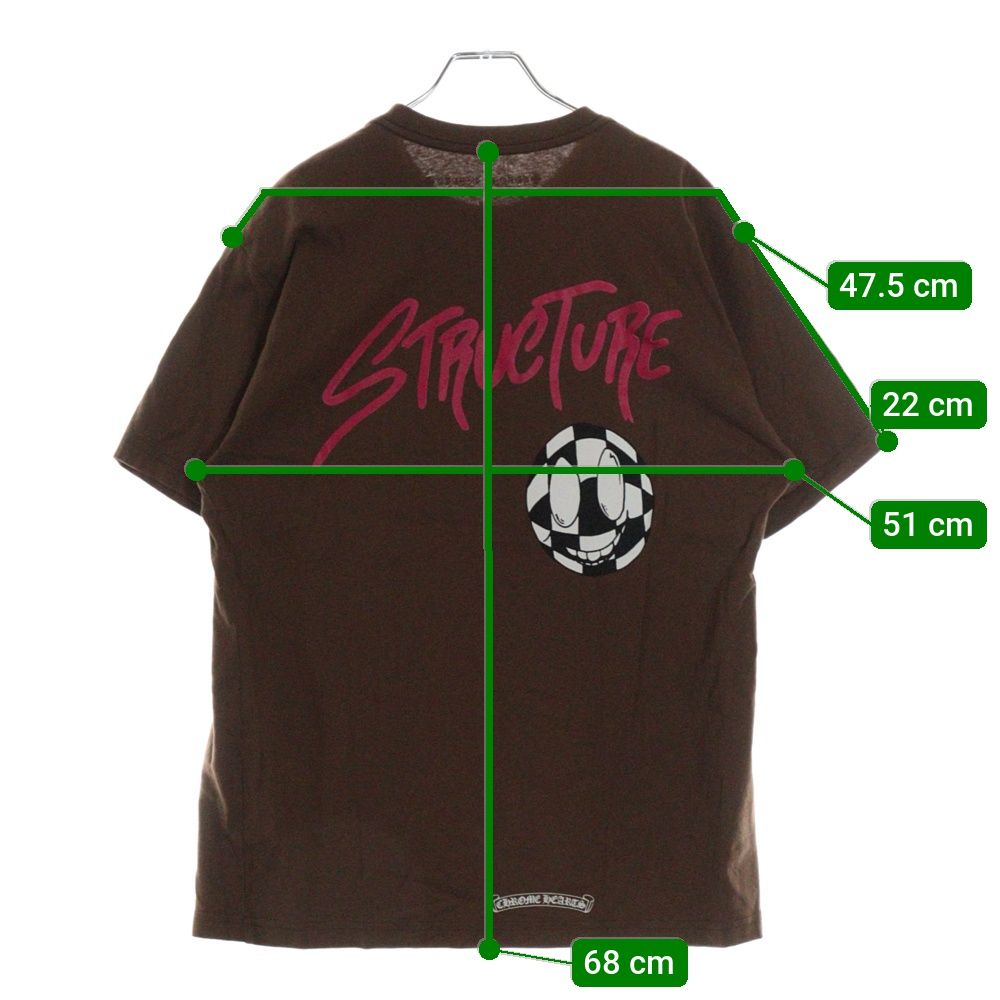 クロムハーツ 人気プリント　霜降りグレー　並行輸入　半袖Tシャツ　matty shopbring_1624d250004