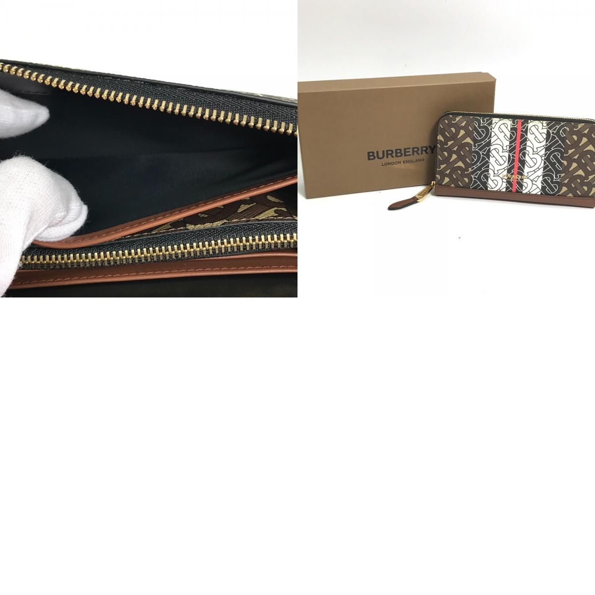 BURBERRY バーバリー 長財布 ロングウォレット 8018327 PVC - メルカリ 