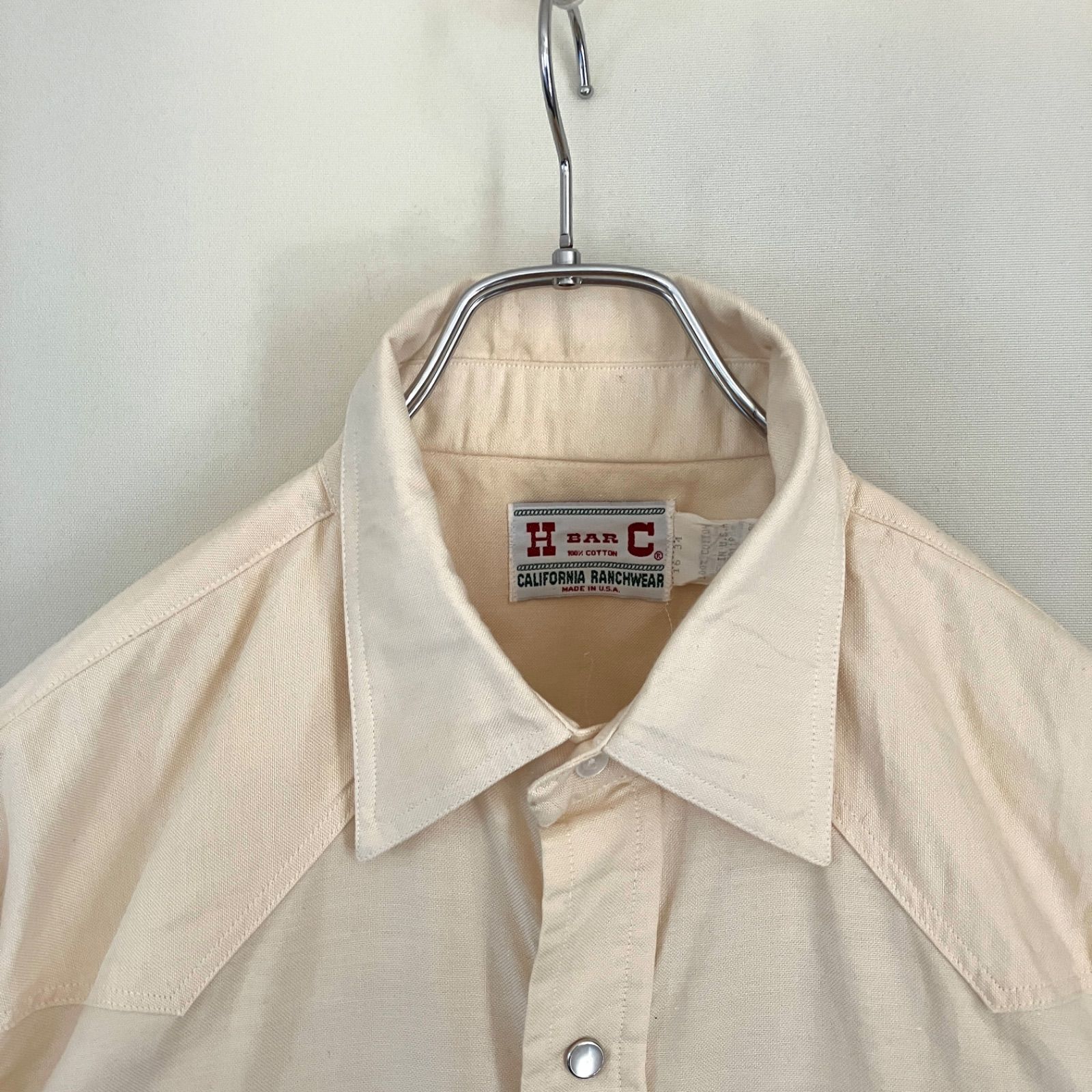 ビンテージ エイチバーシー h bar c ウエスタン 70s シャツ レトロ H