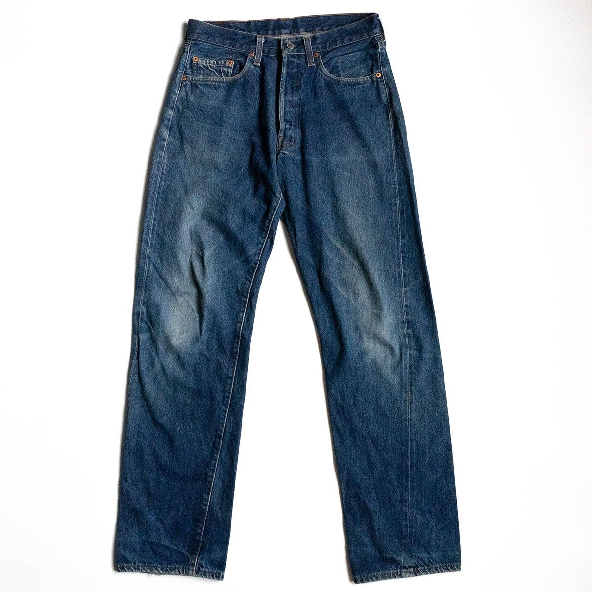 501XX 555 バレンシア工場　デニム 31×36 バレンシア製】 LEVI'S 【 501XX ビッグE デニムパンツ 】32×36