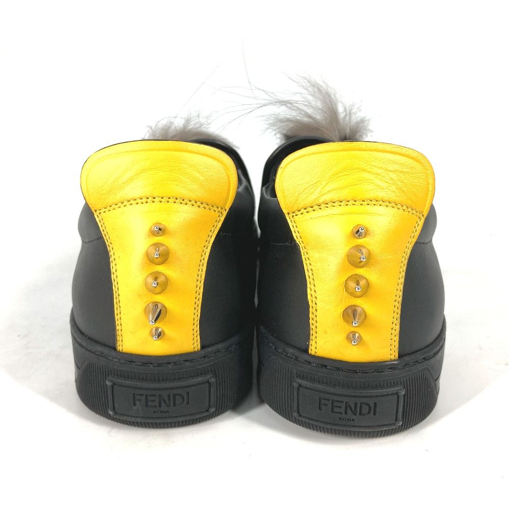 ス*。様 FENDI フェンディ　ウィッチャーズ ファー、バグズモンスター FENDI フェンディ スニーカー モンスター バグス ファー 7E0908