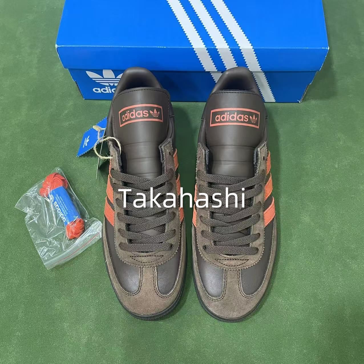 SHUKYU × E-WAX × adidas Originals Handball Spezial Brown - メルカリ 