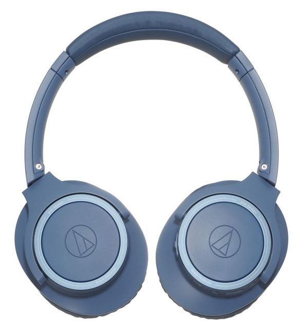 オーディオテクニカ ATH-SR30BT BL ヘッドホン bluetooth ワイヤレスヘッドホン マイク付 最大70時間再生 ブルー ATH-SR30BT BL