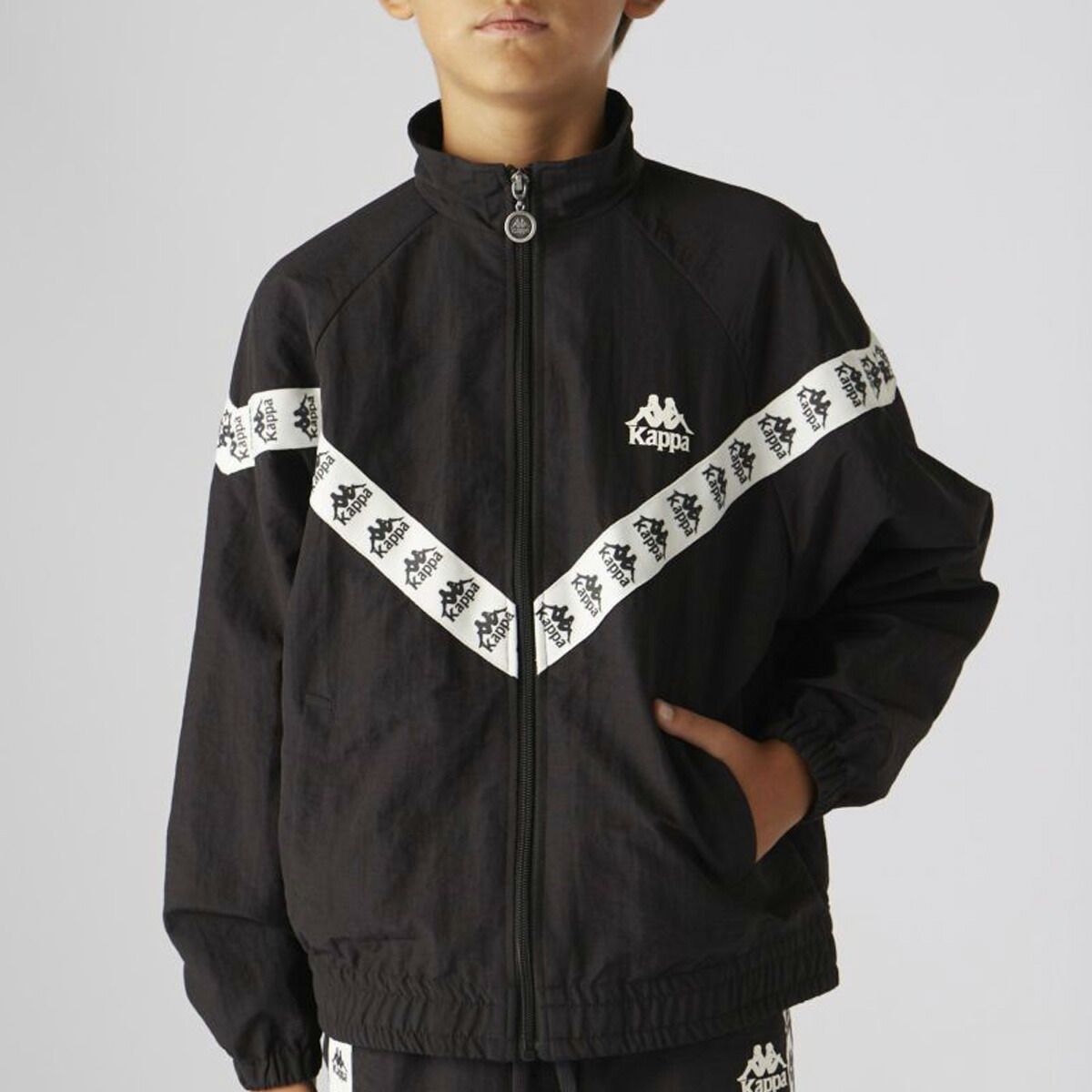 カッパ AUTHENTIC ウインドジャケット 上 ジュニア Kappa