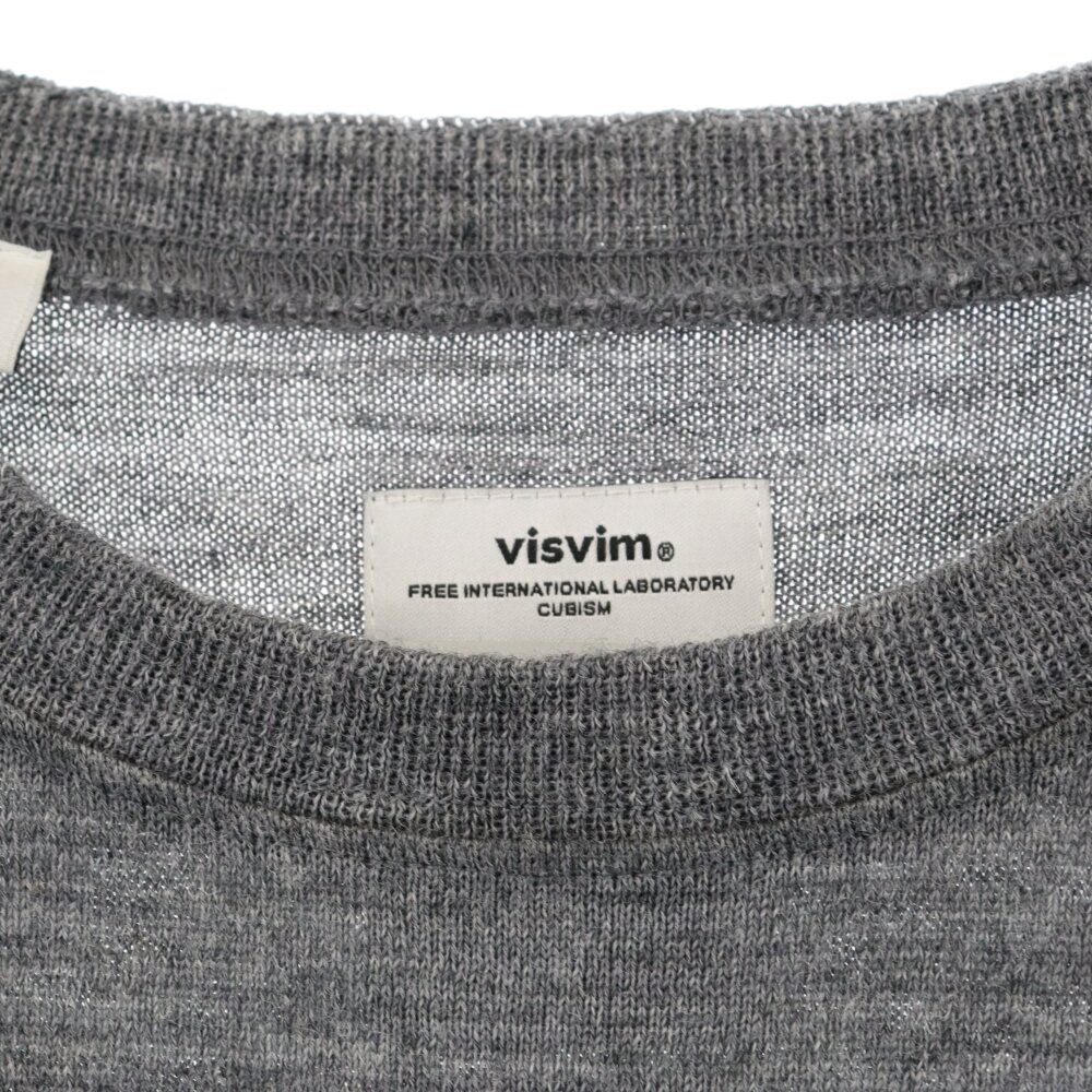 VISVIM (ヴィスヴィム) 16SS STRIPES CREWNECK SWEATER 0116205015001