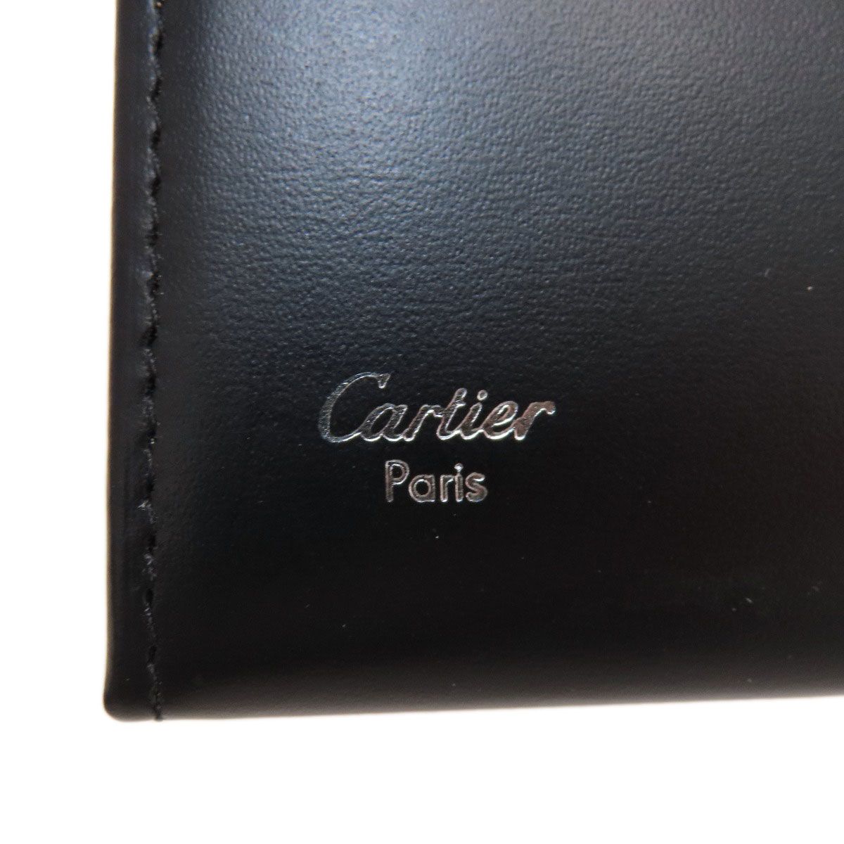 CARTIER カルティエ 名刺入れ カードケース レザー レディース