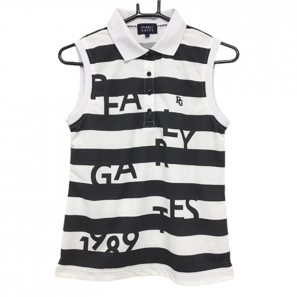 Pearly gates パーリーゲイツ　メッシュ　ノースリーブシャツ　M Pearly gates パーリーゲイツ メッシュ ノースリーブシャツ M ゴルフ