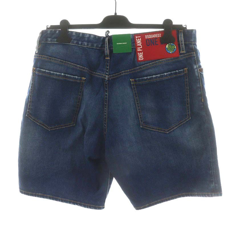 DSQUARED2/ディースクエアード 22SS Marine Short デニムハーフパンツ 