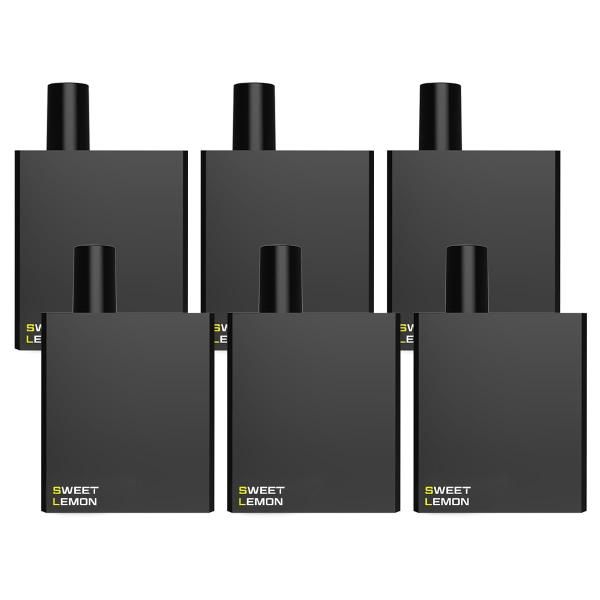 TARLESS NEXT 交換用カートリッジ 電子タバコ 使い捨て 6個セット スイートレモン