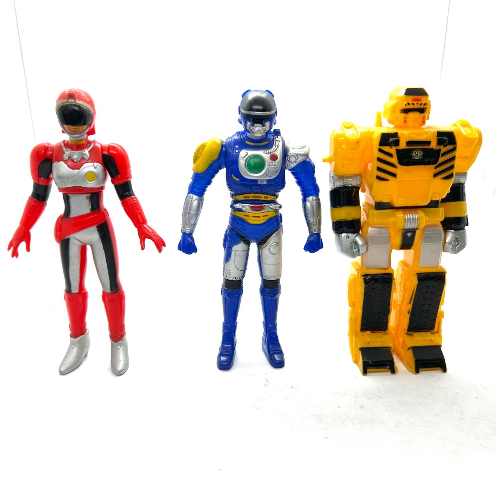 BANDAI - レスキューポリスシリーズより『特救指令ソルブレイン』3体 レスキューポリスシリーズより『特救指令ソルブレイン』3体