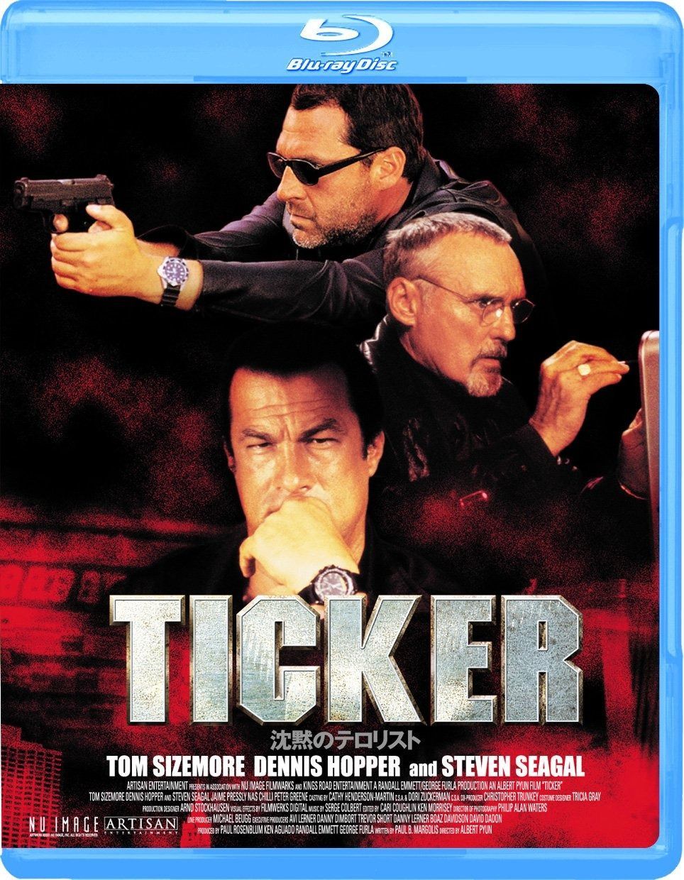 TICKER 沈黙のテロリスト Blu-ray