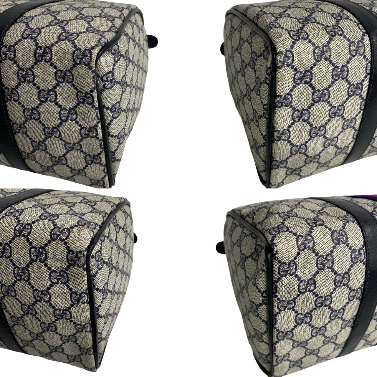 極 美品 袋付 GUCCI オールドグッチ ヴィンテージ シェリーライン GG