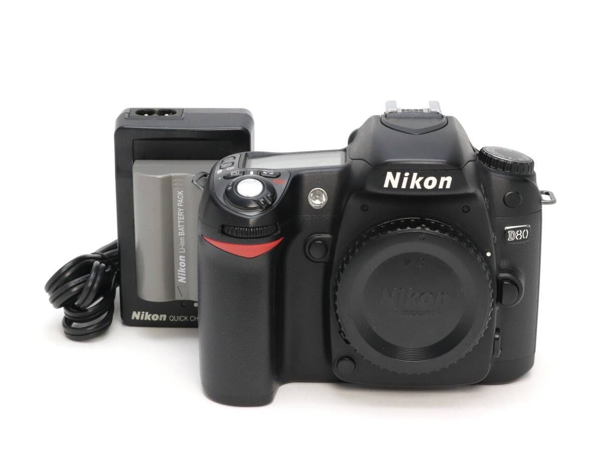 AB- Nikon ニコン D80 ボディ シャッター数12 793回 初期不良返品対応 44-136