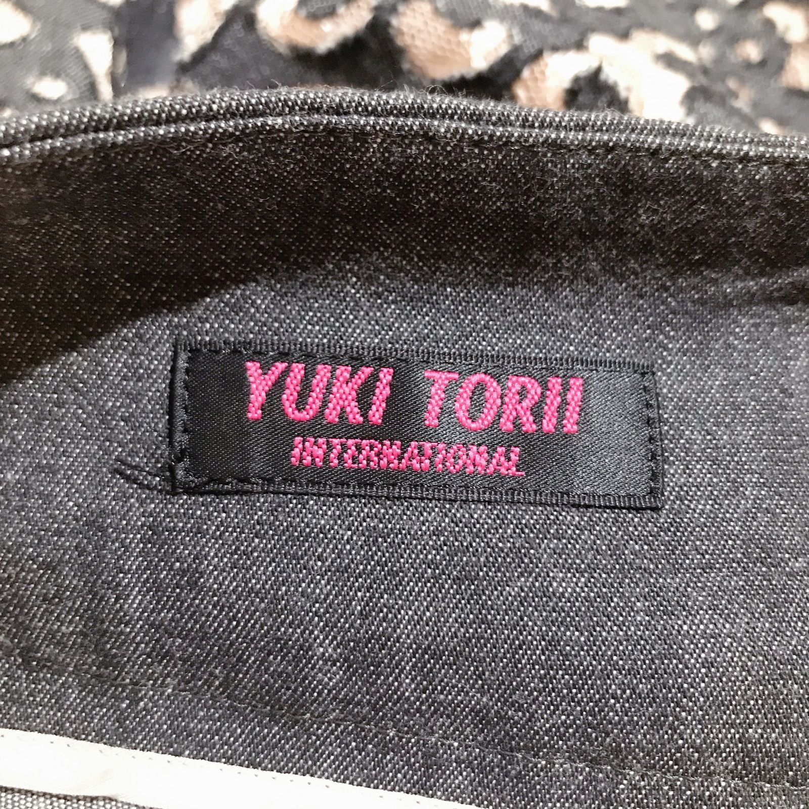 美品】YUKI TORII ユキトリイ スカート カットワークレース レディース