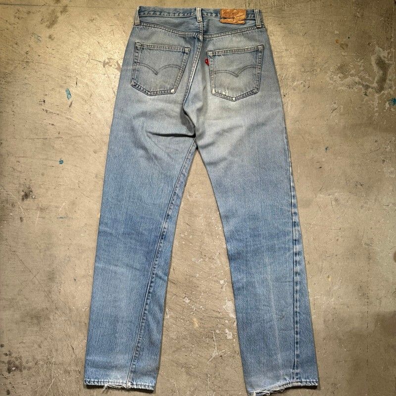 70's~80's Levi's 501 デニム 66後期 赤耳 実寸W28 USA製