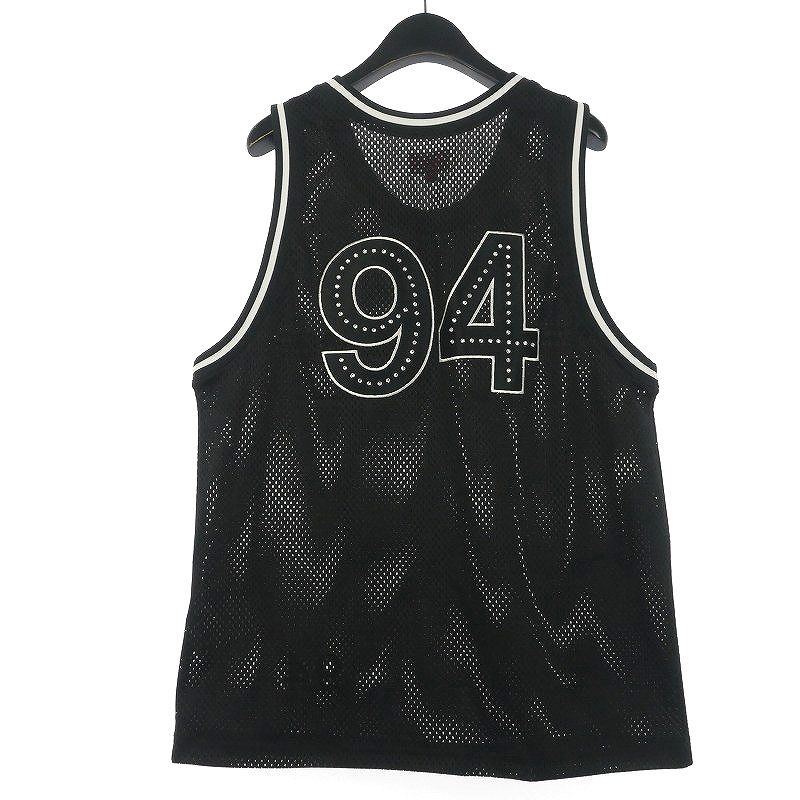 シュプリーム　Rhinestone Basketball Jersey シュプリーム SUPREME 19SS Rhinestone Basketball Jersey ライン