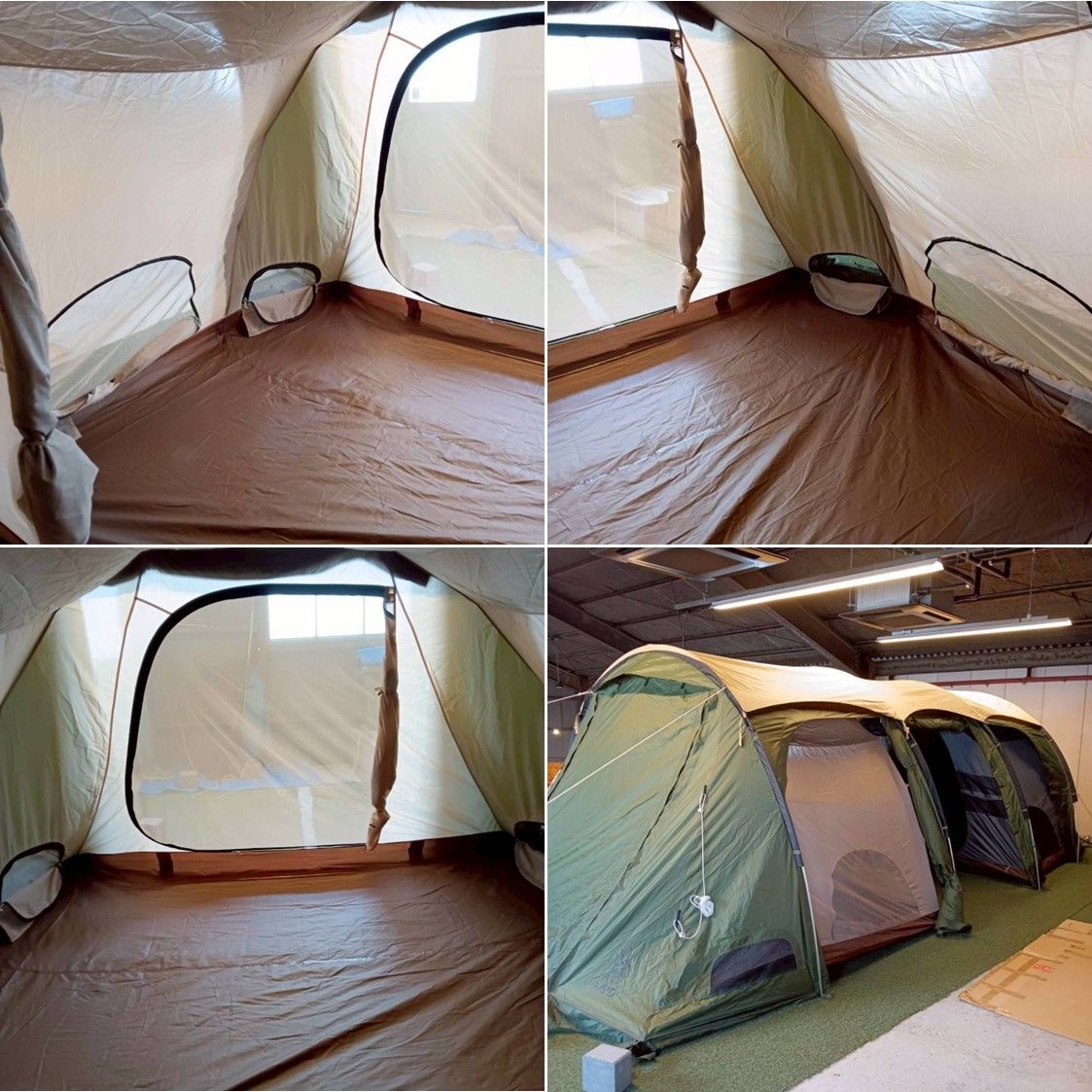 DOD ディーオーディー カマボコテント3M カーキ 品あり T5-689-KH 品 OLIVEOS_COM_TR