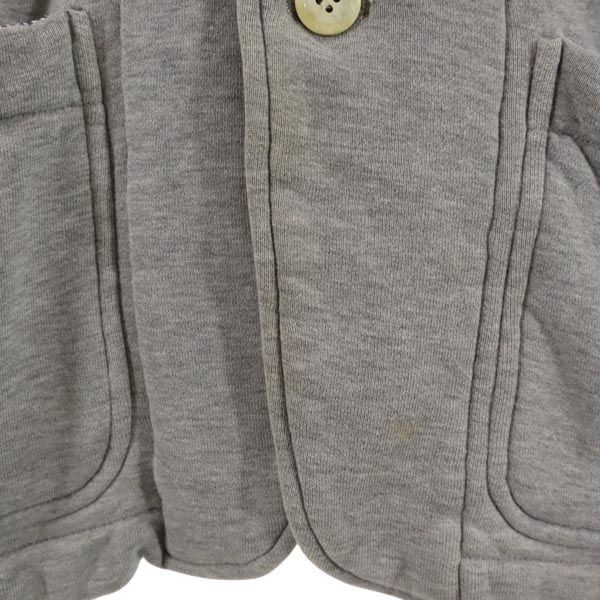 コムデギャルソンオム 2008年 スウェット ジャケット SS グレー COMME