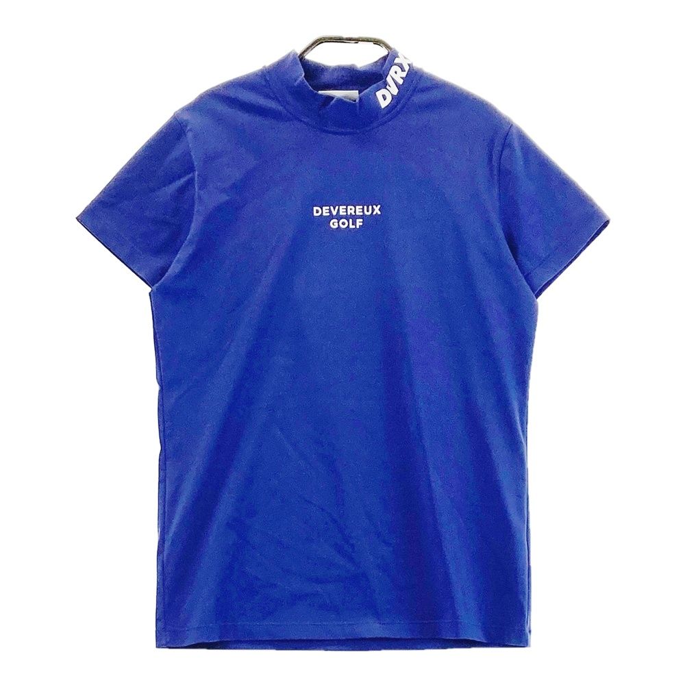 サイズ：M DEVEREUX GOLF デヴァローゴルフ ハイネック 半袖Tシャツ