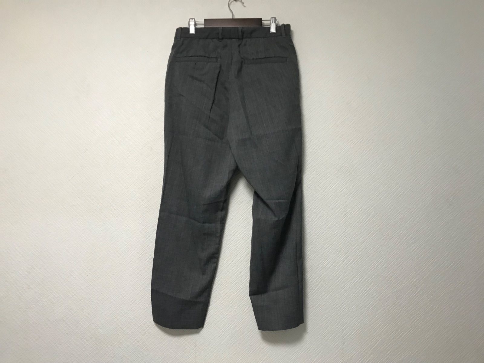 未使用 steven alan ウールオックスフォード スラックス ブラック M 未使用 steven alan ウールオックスフォード スラックス ブラック M