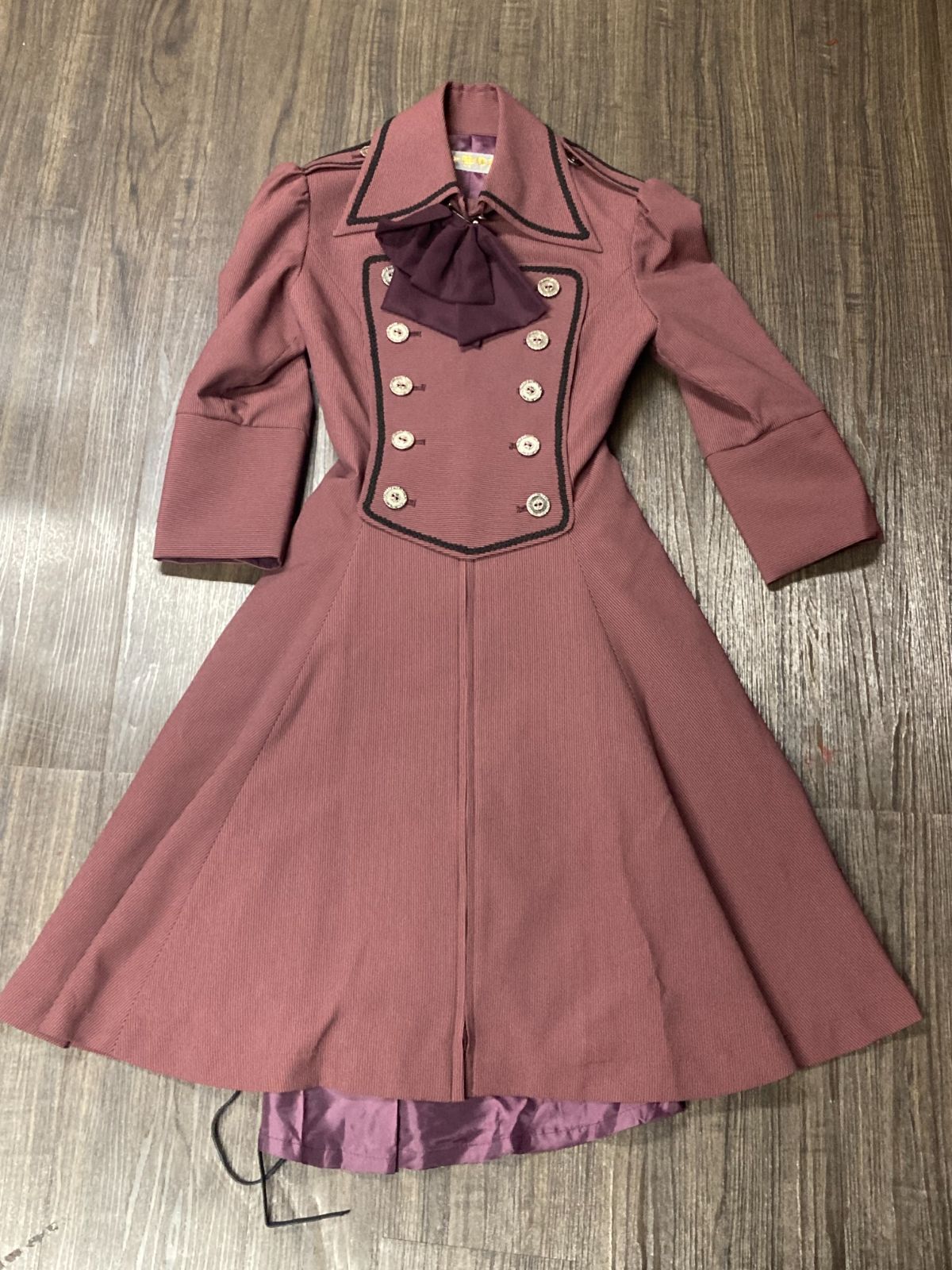 中古美品 atelier boz グランティア 軍服ワンピース
