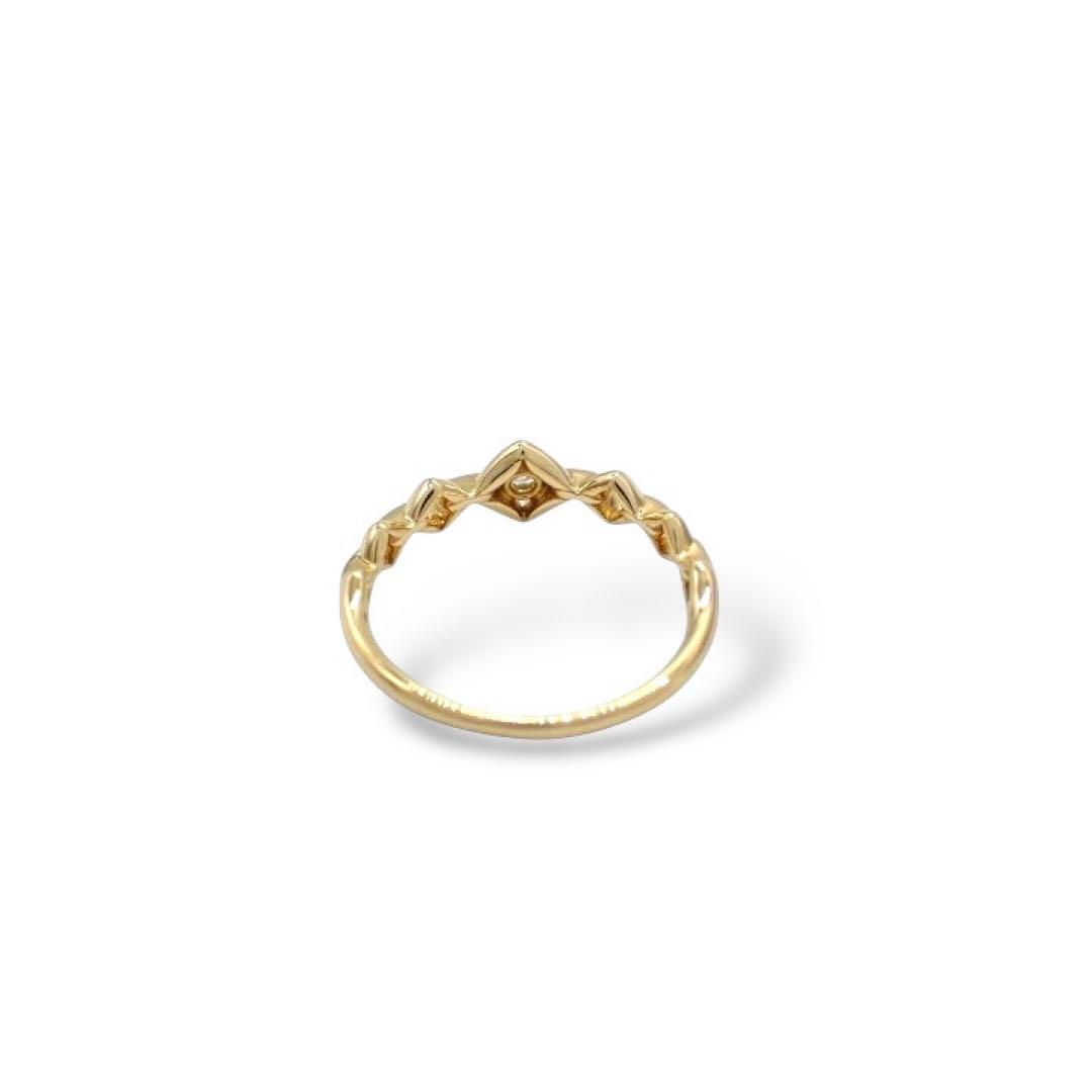 デビアス フォーエバーマーク リング ダイヤ K18 15号 YG 3656 デビアス フォーエバーマーク リング ダイヤ K18 15号 YG 3656 - メルカリ