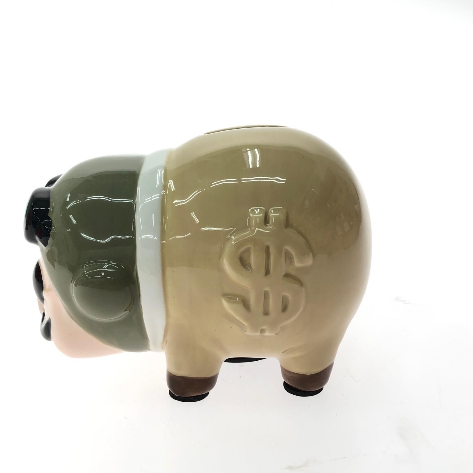 ▽▽ ジブリ 紅の豚 貯金箱 ポルコ・ロッソ 箱付 宅配 ボックス 表示