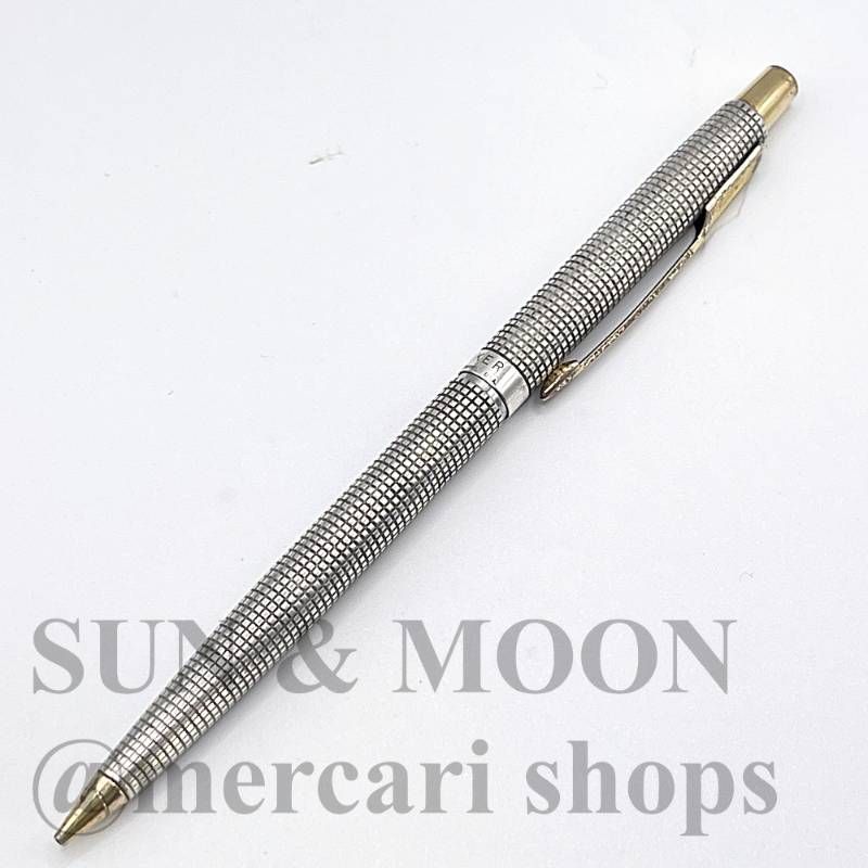 PARKER◇ パーカー シャーペン スターリングシルバー 格子柄 - メルカリ