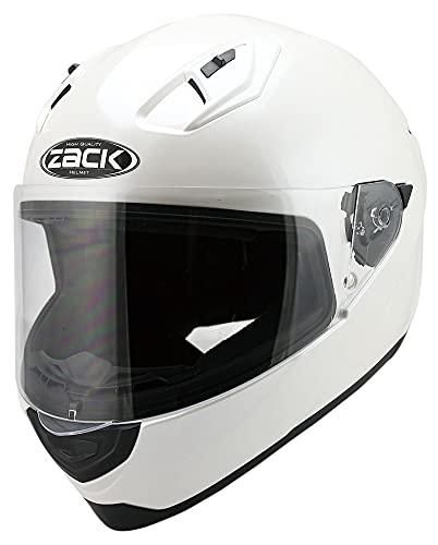 3営業日で発送 スピードピット SPEED PIT TNK ZF-4 フルフェイスヘルメット P.WHITE パールホワイト Lサイズ 58-60cm未満
