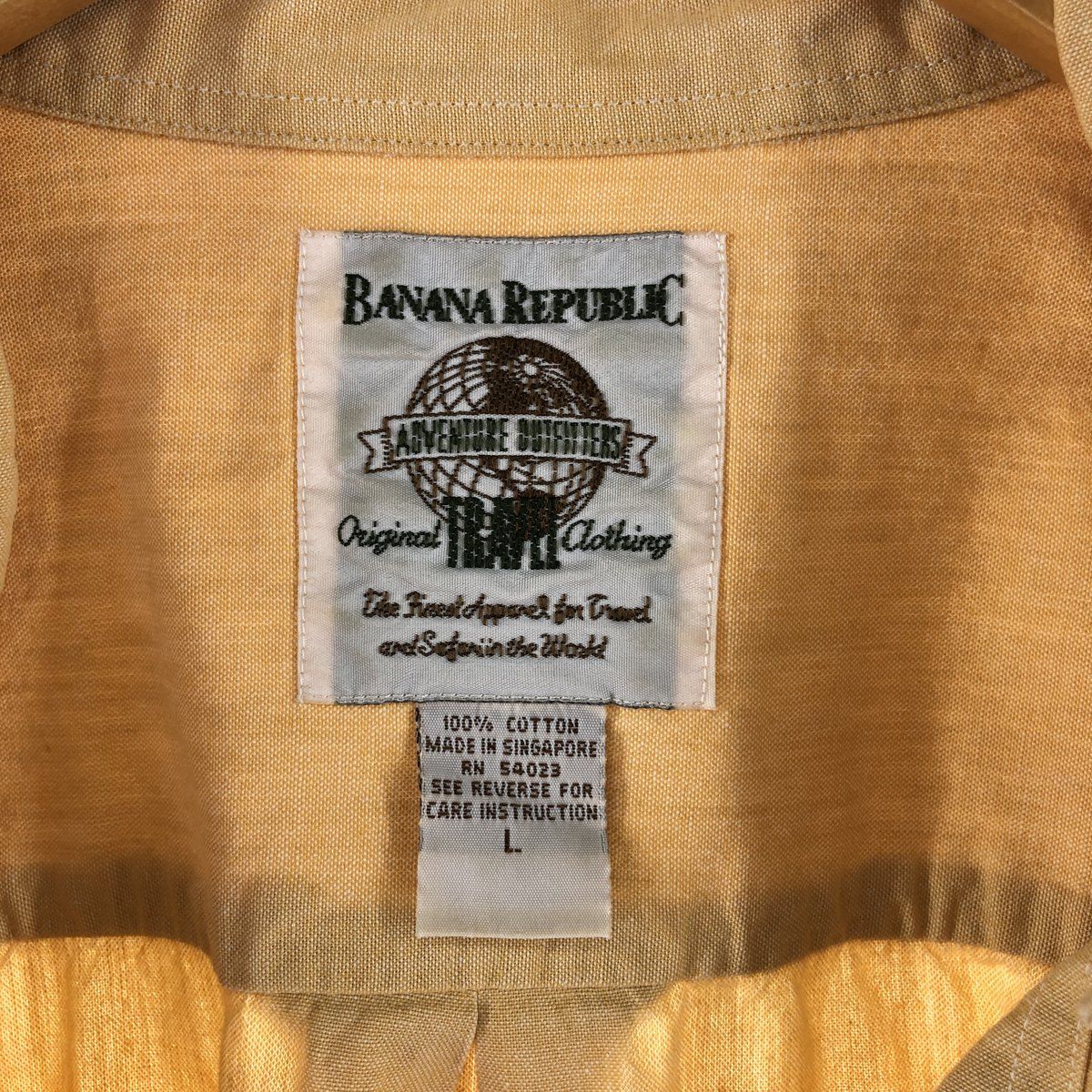 バナナ・リパブリック　old　TRAVELタグ バナナ・リパブリック old TRAVELタグ バナナ・リパブリック old